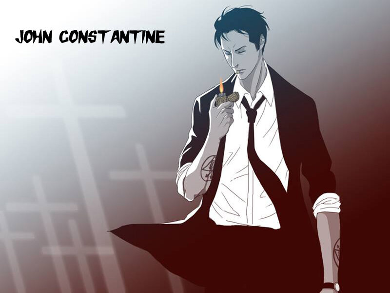 Man in a Suit — White, Dramatic