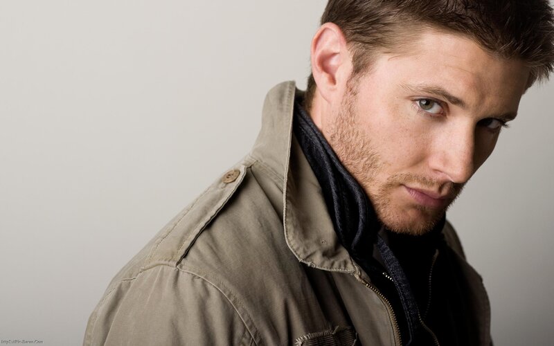 man in a tan jacket