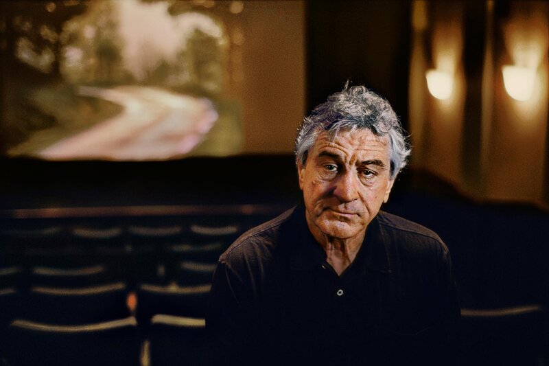 Man in a theater