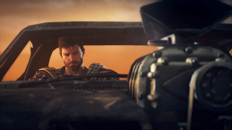 Man in a Vehicle