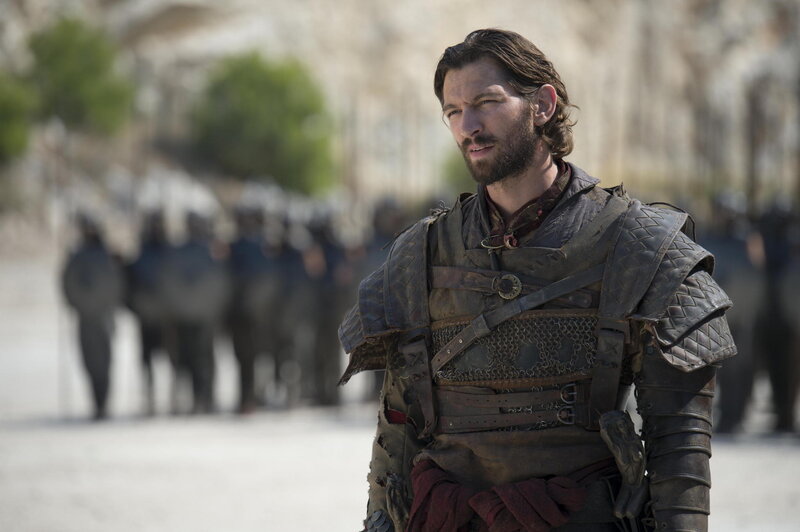 Man in Armor — Brown, Serious, Afternoon