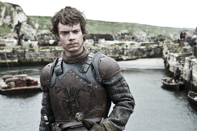 Man in Armor on Dock