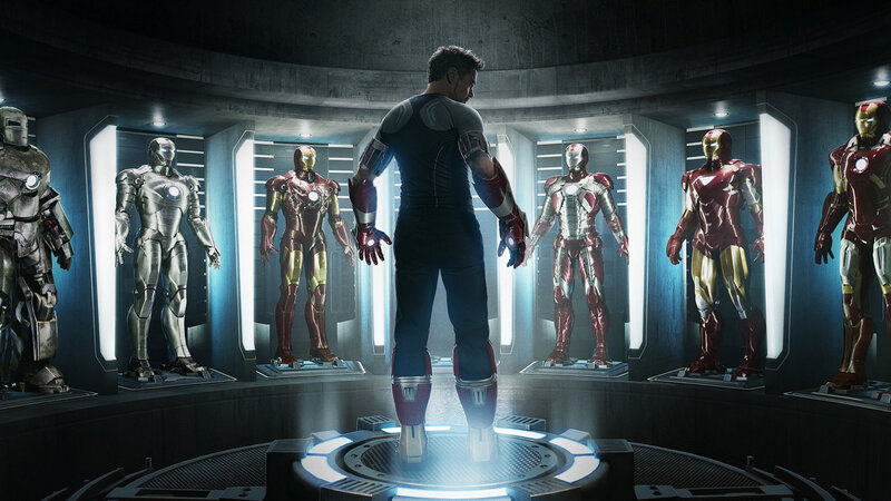 Man in Armor Suit — Red