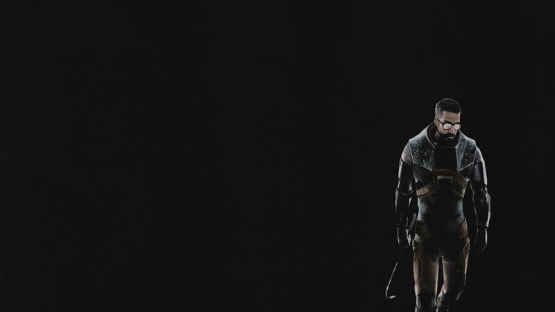 Man in Armor Walking — Black