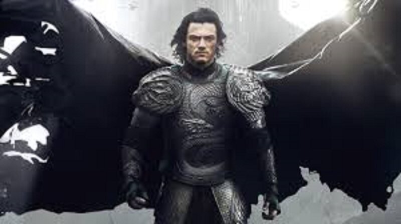 Man in Armor with Wings — Black