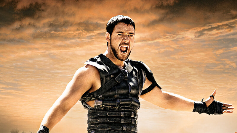 Man in Armor Yelling