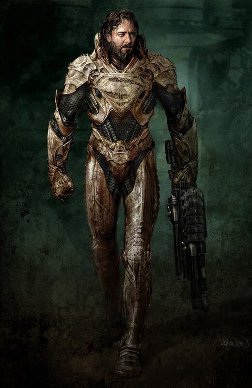 Man in Armored Suit