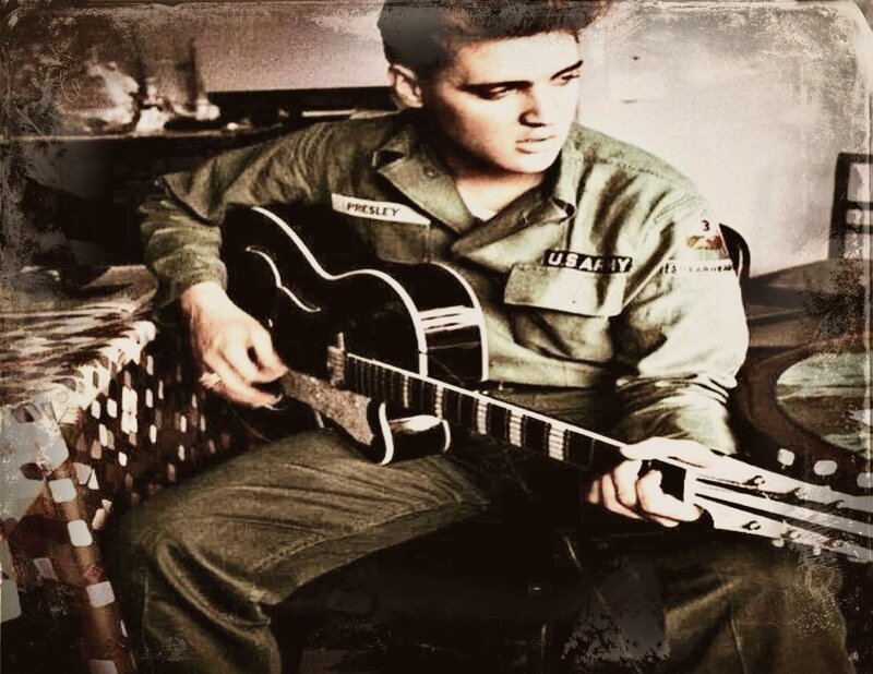 Man in Army Uniform — Green