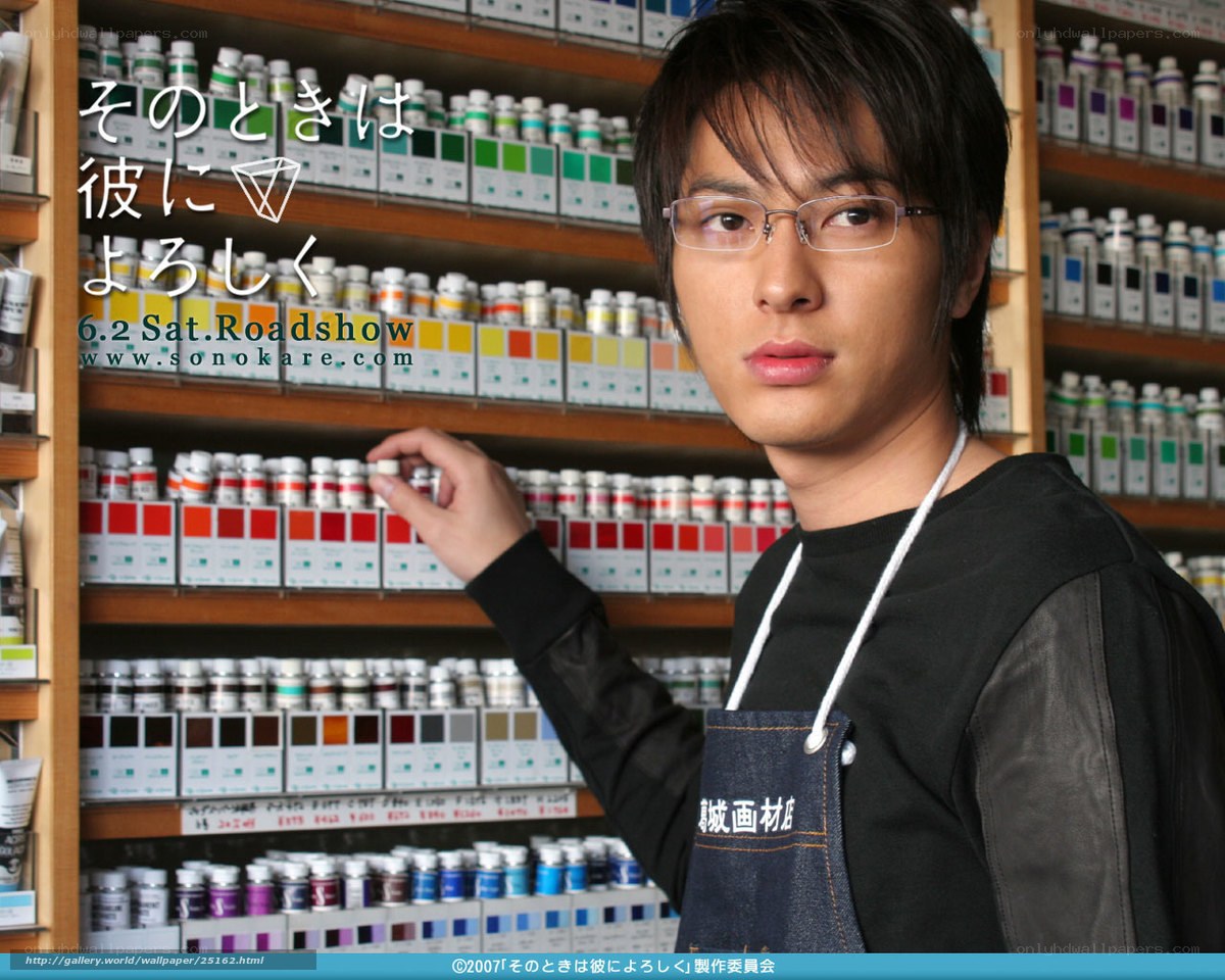 man in art supply store