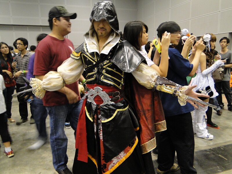Man in Assassin's Costume