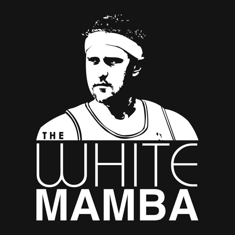 Man in Basketball Jersey — Black, Dramatic
