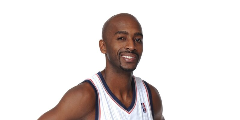 Man in Basketball Jersey — White