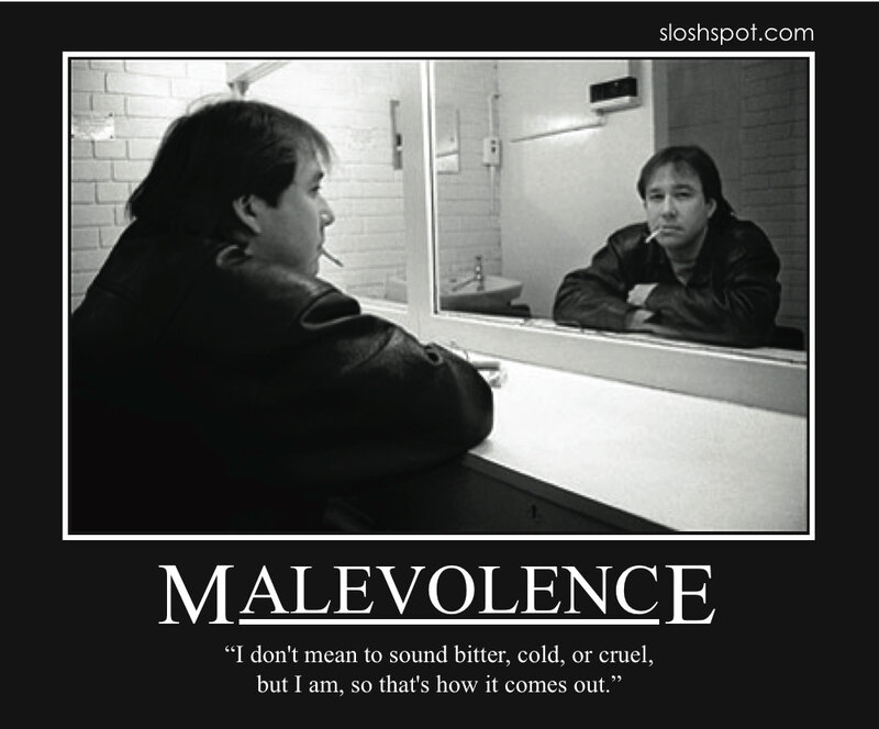 Man in Bathroom Mirror — Black