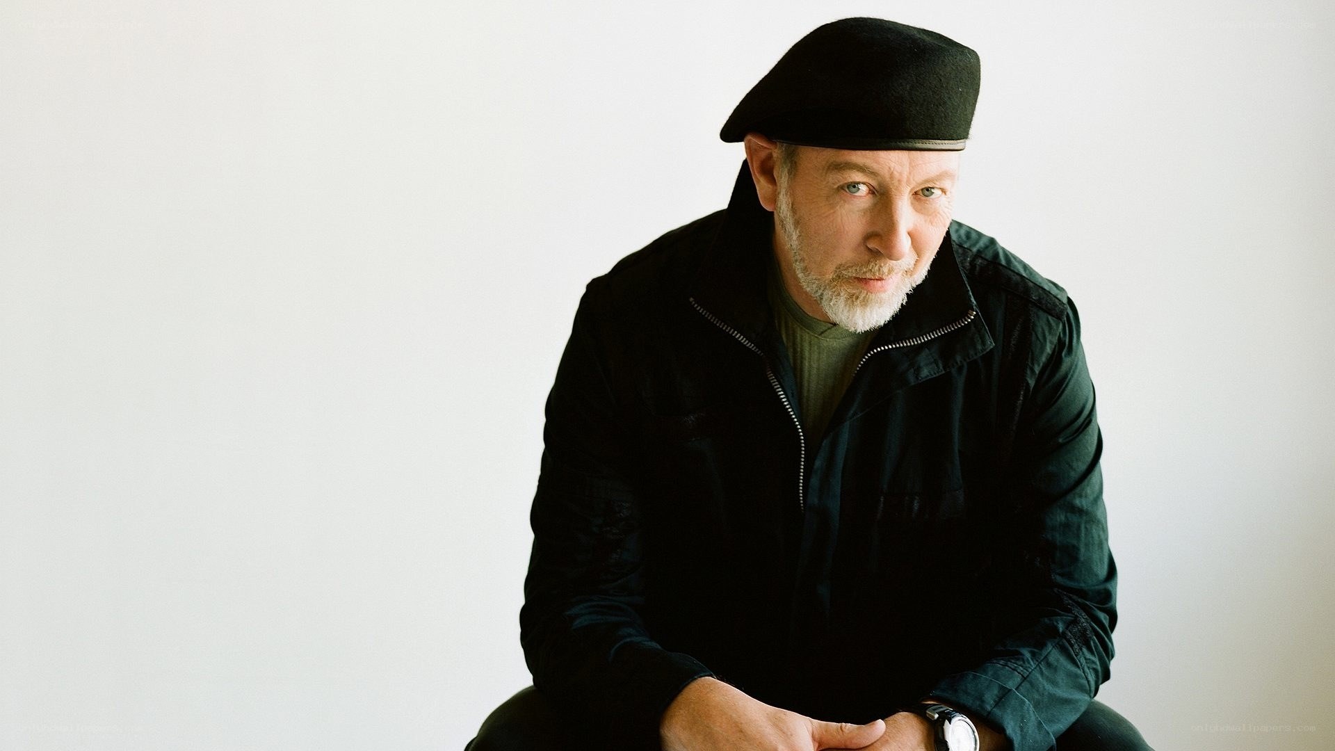 man in black beret and jacket