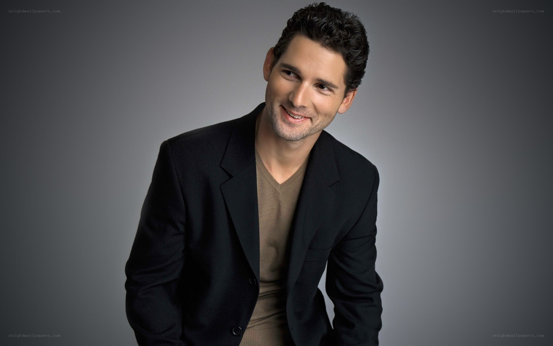 man in black blazer