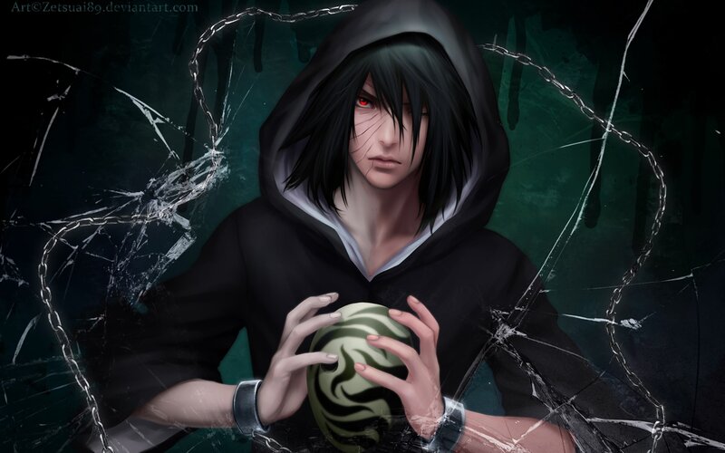 Man in Black Cloak — Dramatic, Digital Art, Mask
