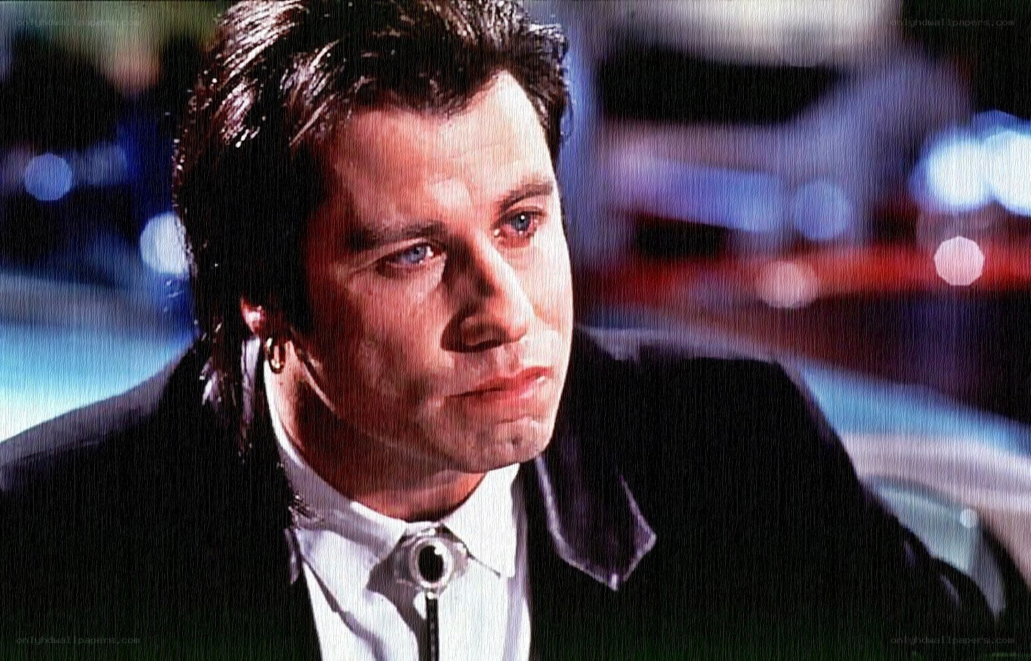man in black coat at night