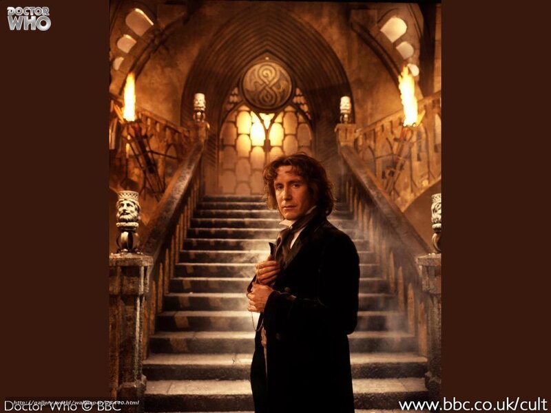 Man in Black Coat — Brown, Dramatic