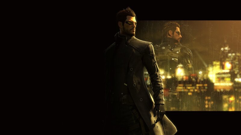 Man in Black Coat — Dark, Dramatic, Night, 3d Render