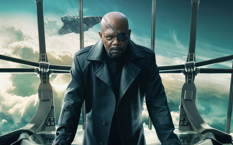 Man in Black Coat — Dramatic, Photograph, Eyepatch