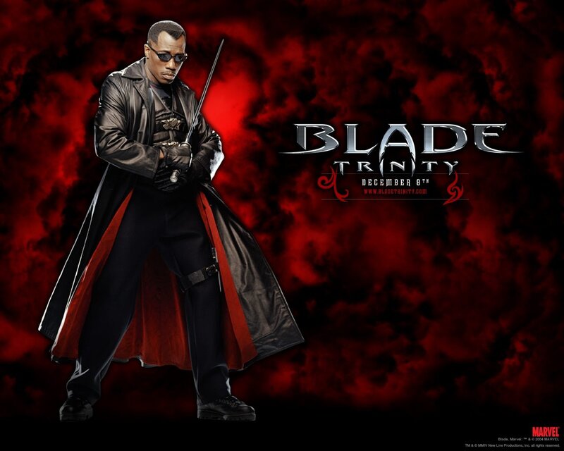 Man in Black Coat — Dramatic, Photograph, Sunglasses, Sword, Red Background