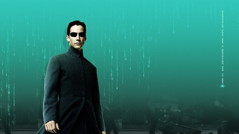 Man in Black Coat — Green, Dramatic