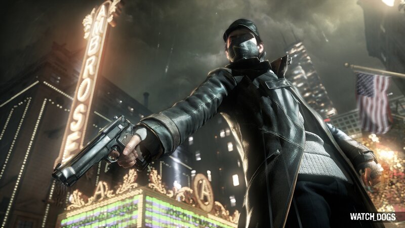 Man in Black Coat Holding Gun — Dramatic