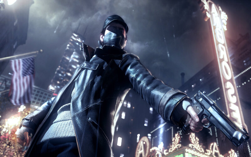 Man in Black Coat Holding Gun