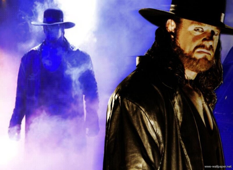 Man in Black Hat and Coat — Blue