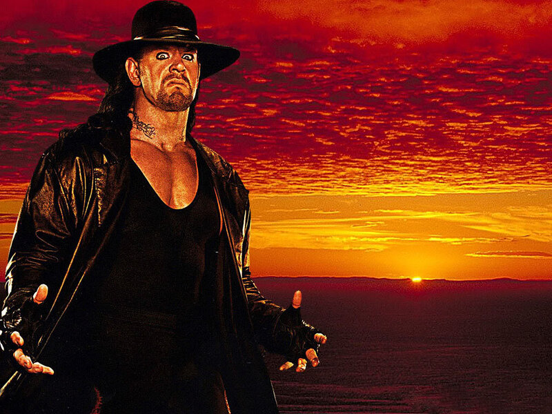 Man in Black Hat and Coat — Red