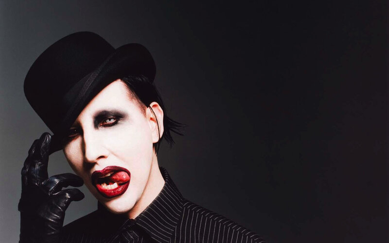 Man in Black Hat — Dramatic, Photograph, Gloves, Makeup