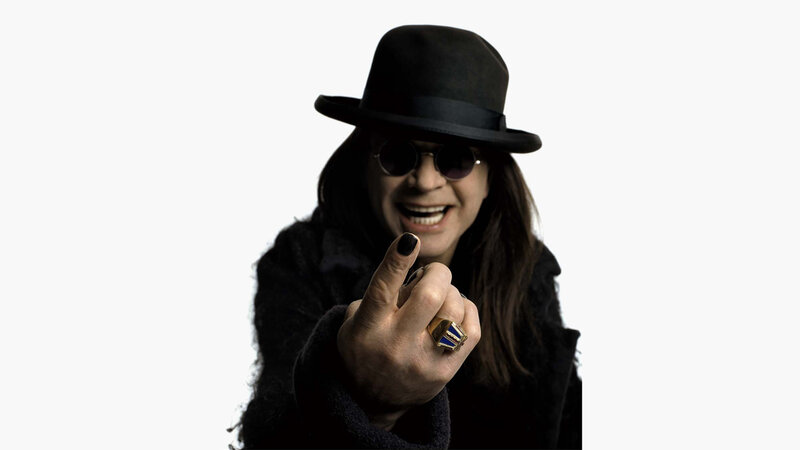 man in black hat pointing