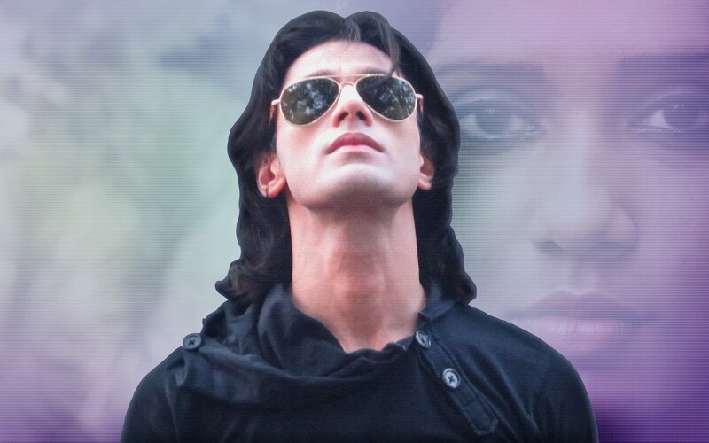 Man in Black Hoodie — Dramatic, Photograph, Sunglasses