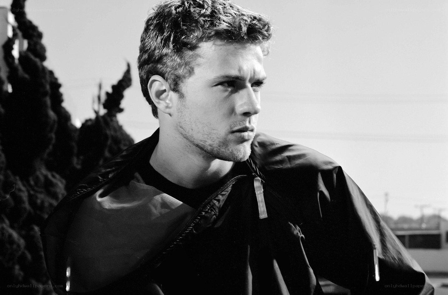 man in black jacket