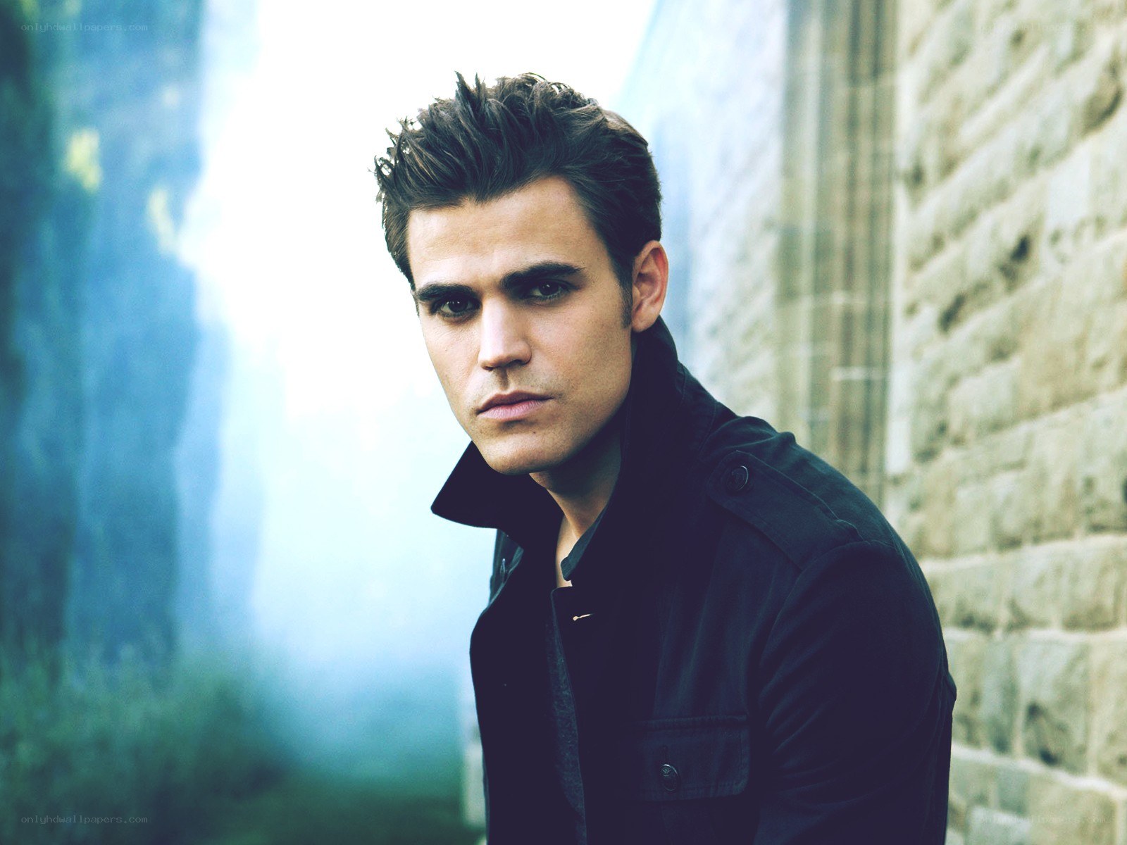 man in black jacket