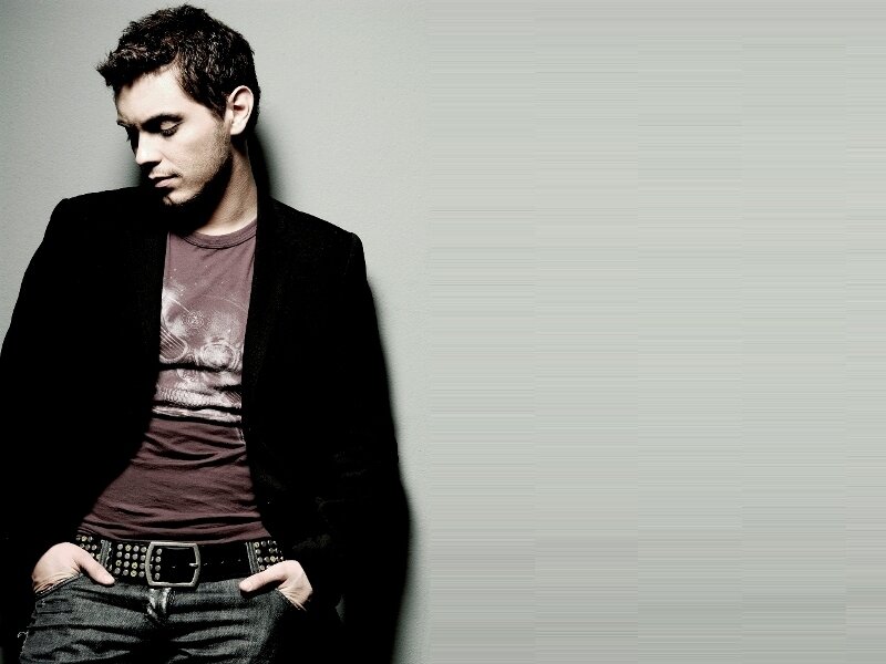 man in black jacket