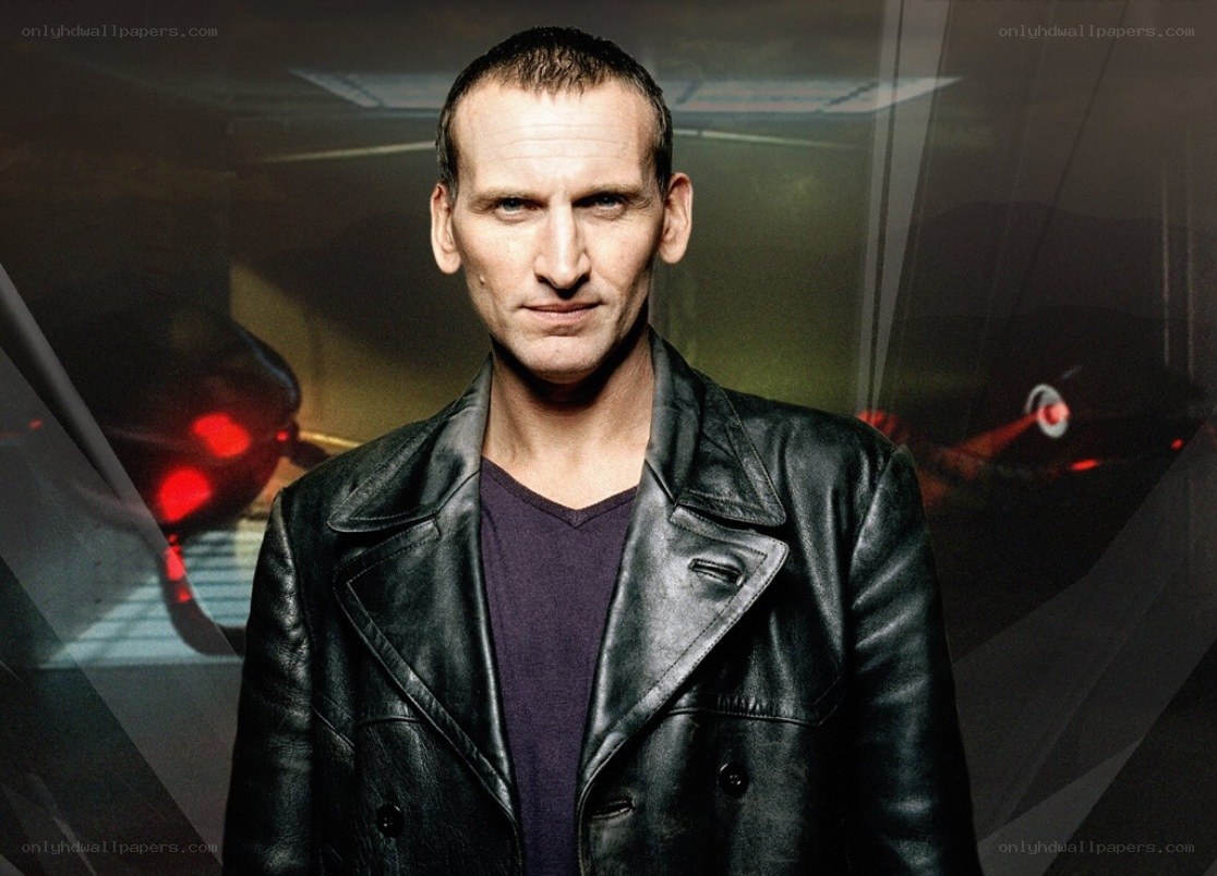 man in black leather jacket