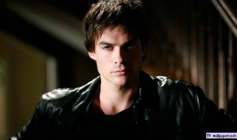 man in black leather jacket