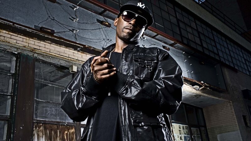 Man in Black Leather Jacket — Dramatic, Night, Photograph, Sunglasses