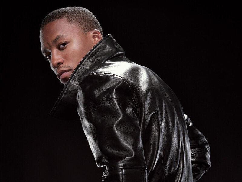 Man in Black Leather Jacket — Dramatic, Photograph, Leather Jacket, Black Background