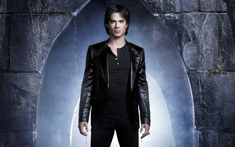Man in Black Leather Jacket — Dramatic, Photograph, Stone Archway