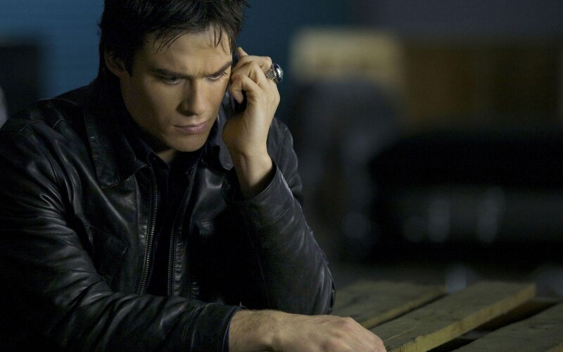 Man in Black Leather Jacket — Serious, Night