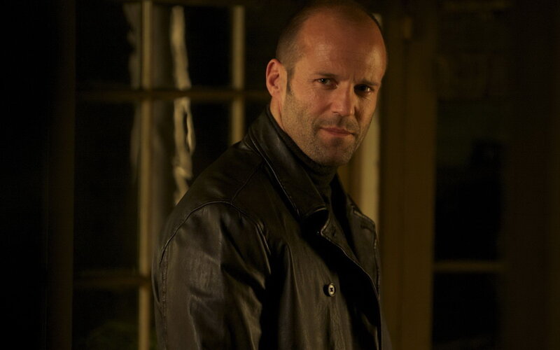 Man in Black Leather Jacket — Serious