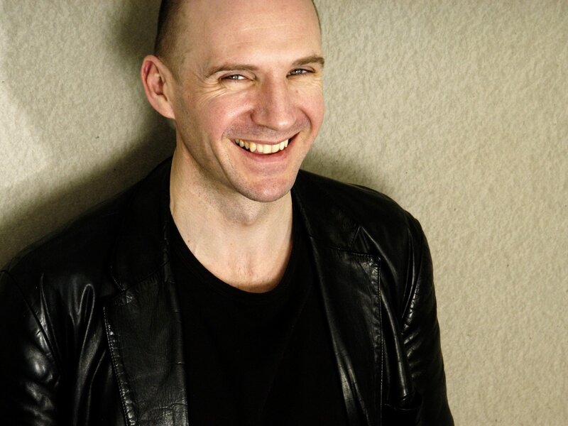 Man in Black Leather Jacket — Smiling