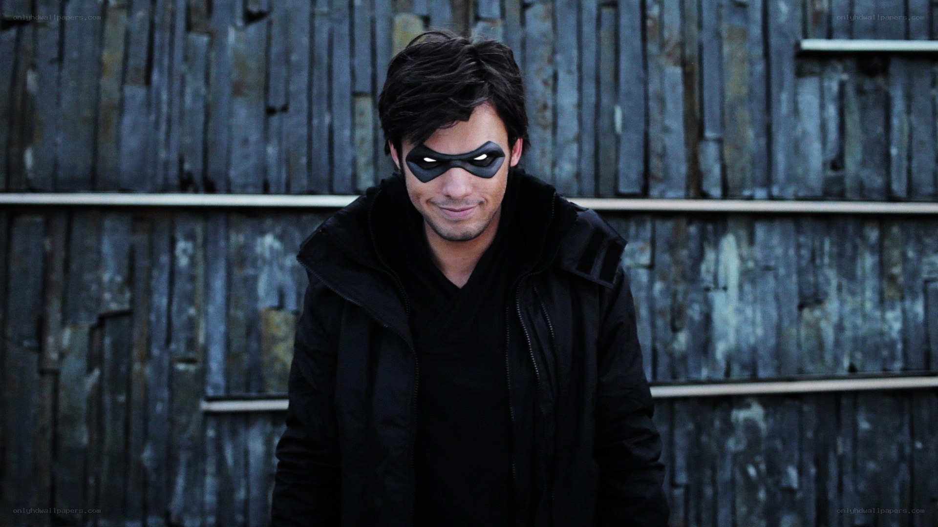 man in black mask and jacket