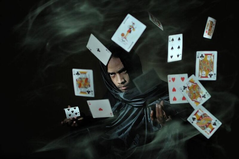 Man in Black Robe
