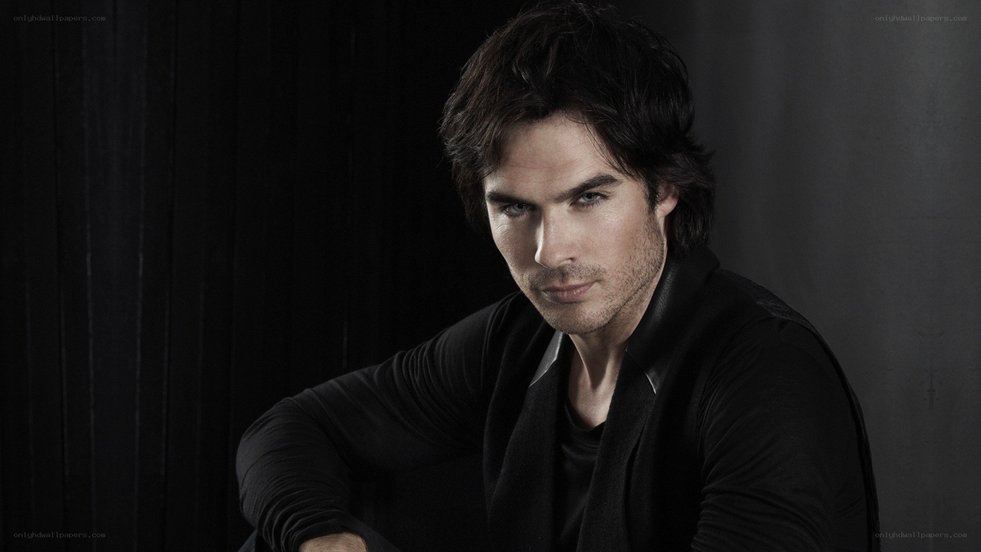 man in black shirt