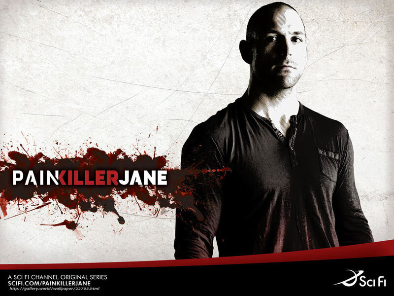Man in Black Shirt — Dramatic, Photograph, Blood Splatter