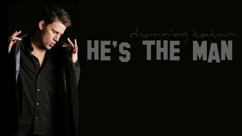 Man in Black Shirt — Dramatic, Photograph, Text