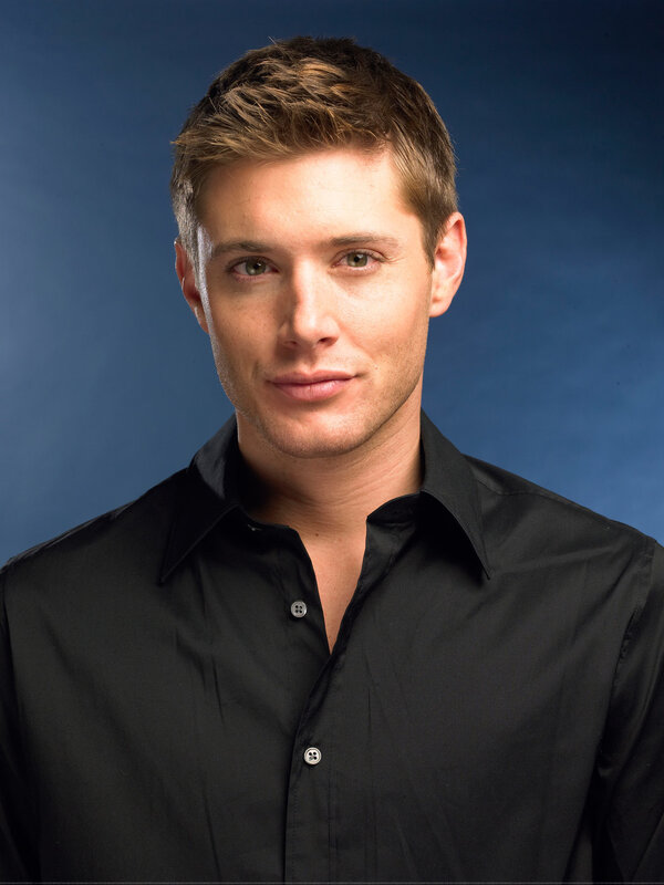 Man in Black Shirt — Neutral, Photograph, Black Shirt, Blue Background